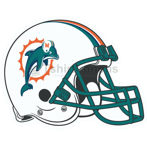 Miami Dolphins T-shirts Iron On Transfers N584 - Click Image to Close